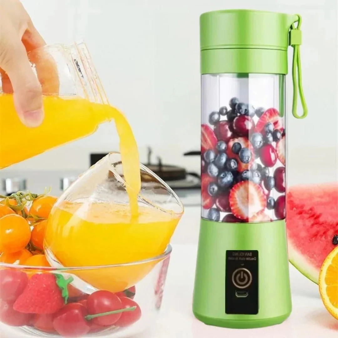 Portable Mini Electric Juicer Blender with One-Touch Operation, Rechargeable, Easy to Clean, Compact for Travel, 12 oz Capacity - Image 7