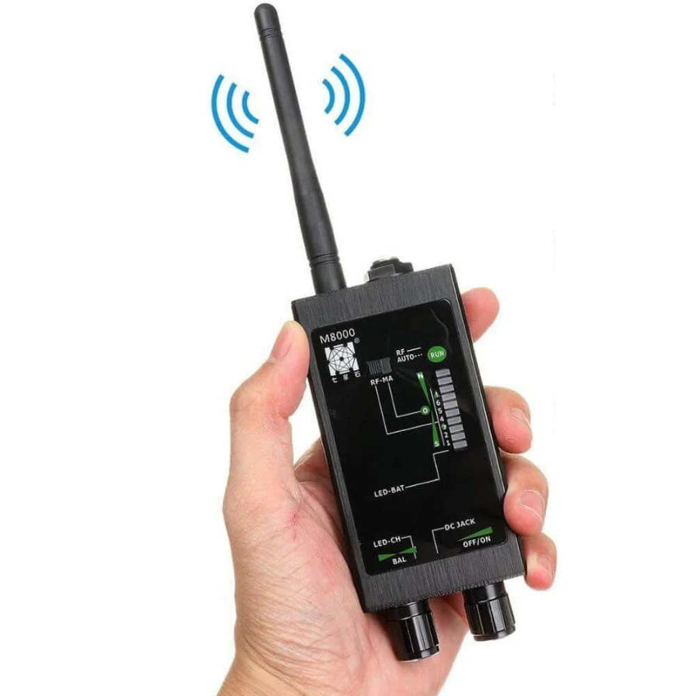 Professional hidden camera & bug detector RF signal