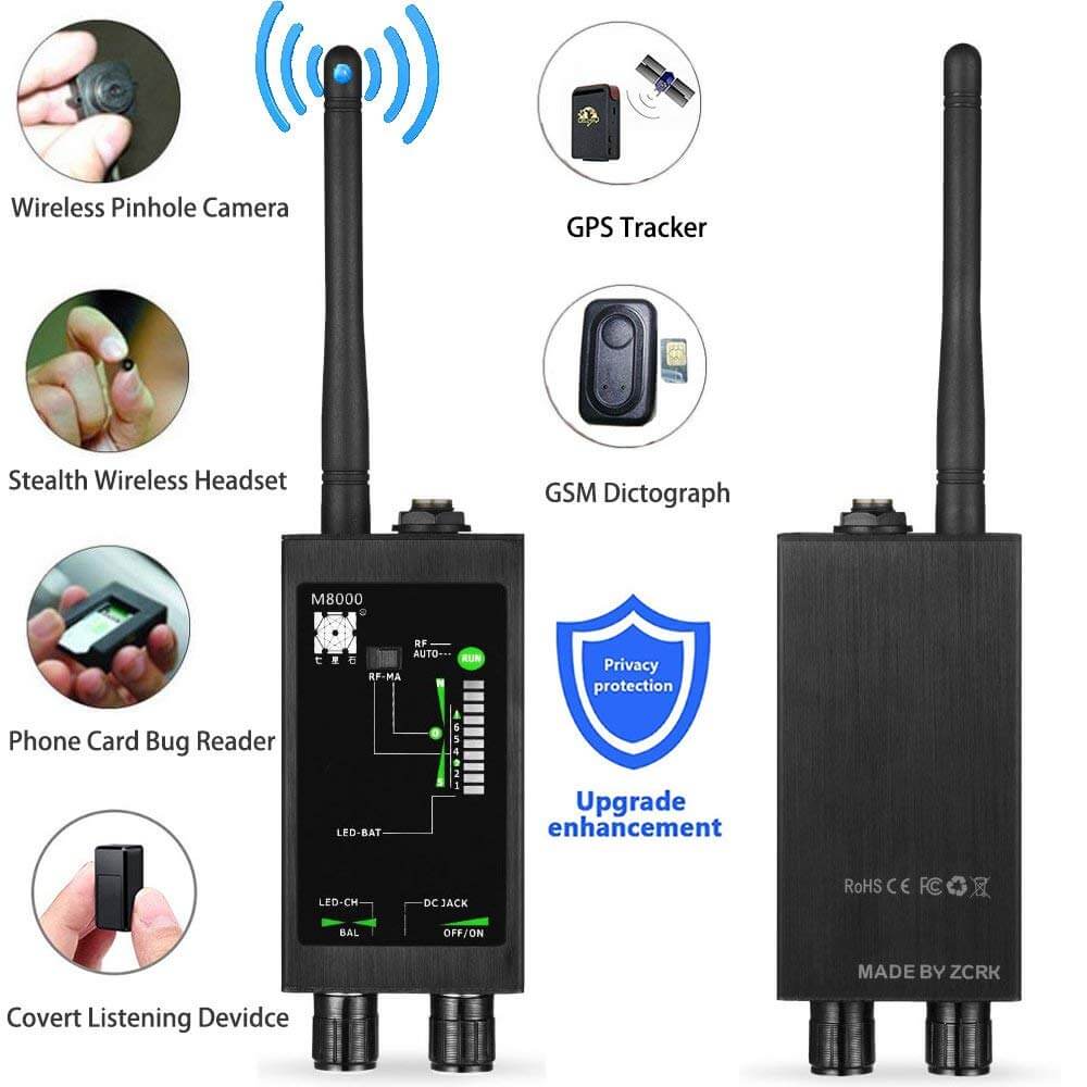 Professional hidden camera & bug detector RF signal - Image 5