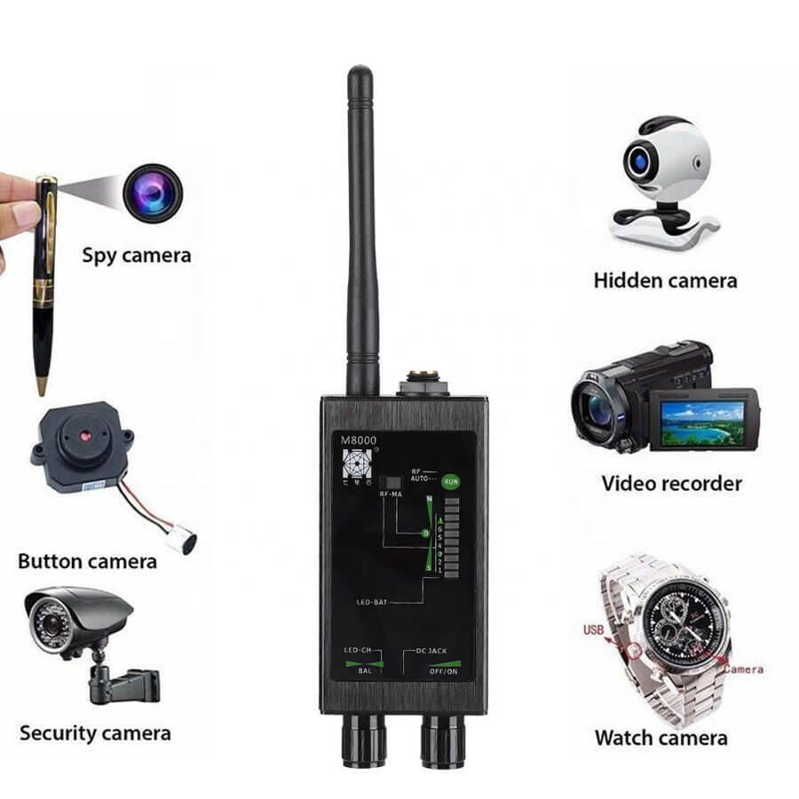 Professional hidden camera & bug detector RF signal - Image 7