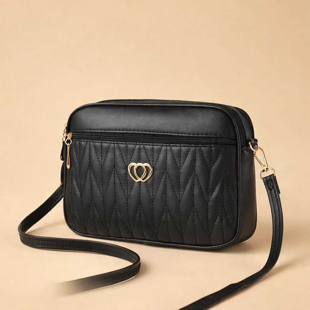 Sab | Women’s Elegant Quilted Crossbody Bag - Image 2