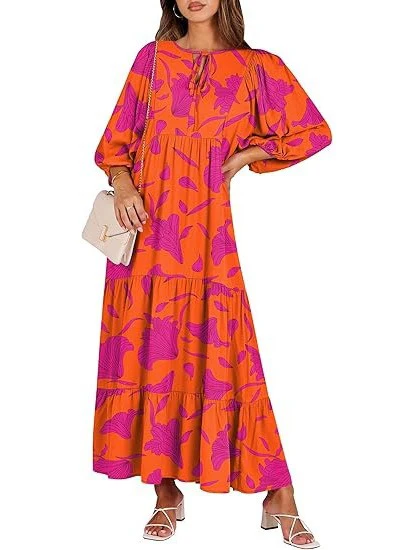 Salma | Fashionable V-Neck Dress