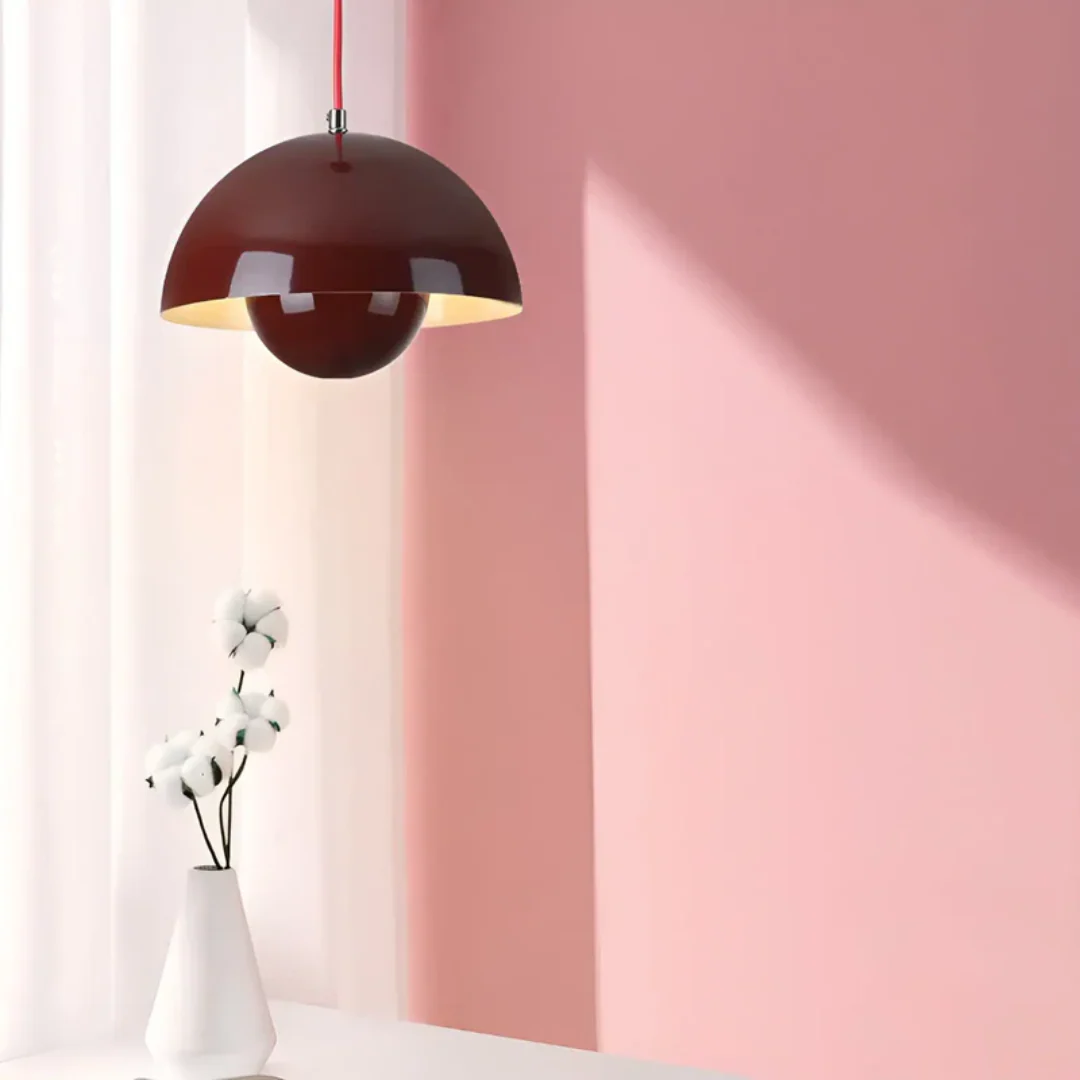 Scandinavian LED pendant light - NordicBlossom - Image 9