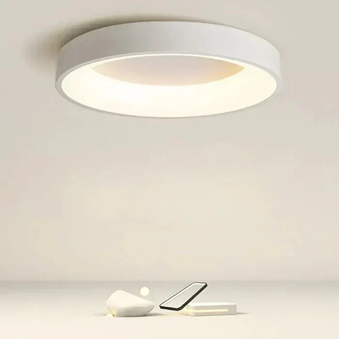 Scandinavian round LED ceiling lights - NordicGlow