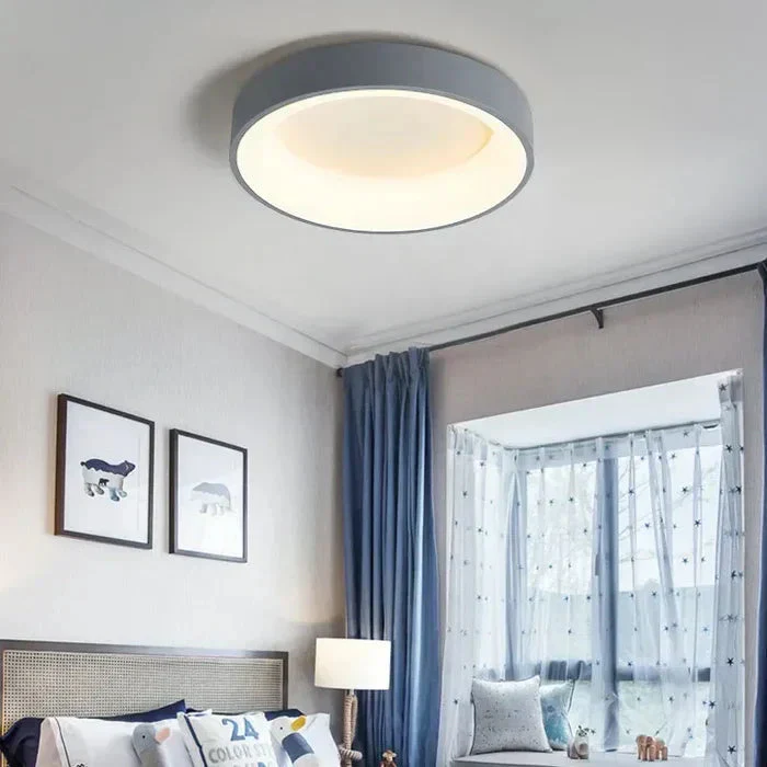 Scandinavian round LED ceiling lights - NordicGlow - Image 2