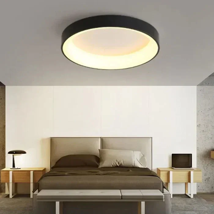 Scandinavian round LED ceiling lights - NordicGlow - Image 3