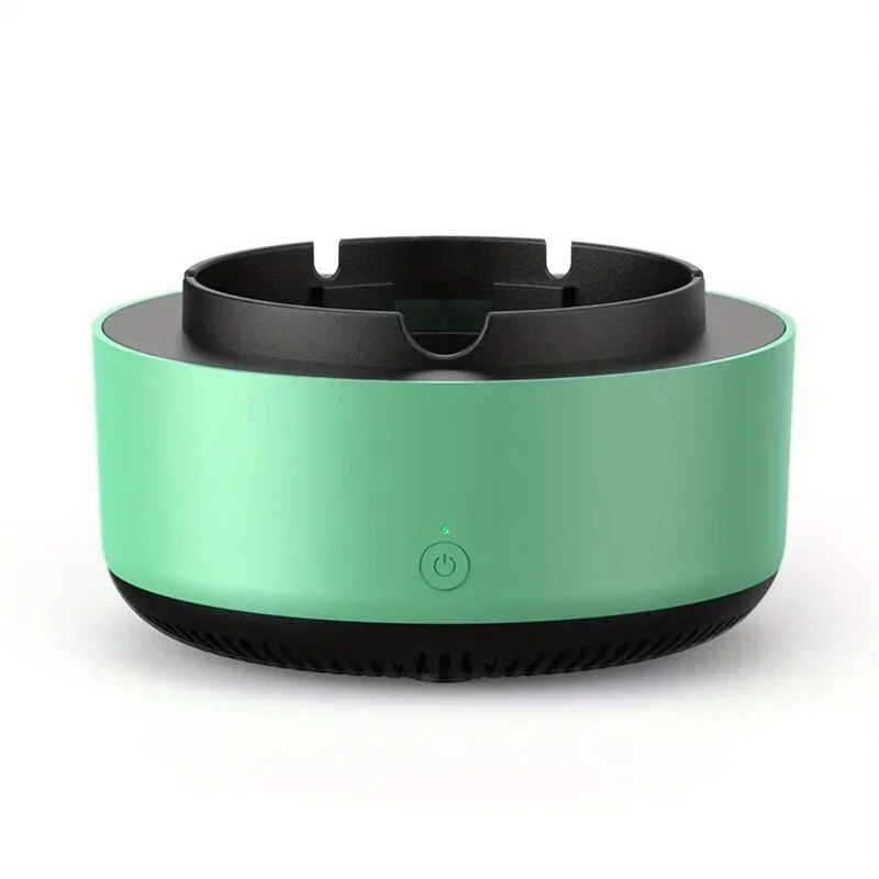 Smoke removal air purifier ashtray with advanced filtration system - stylish indoor odor simulator for clean air - Image 7