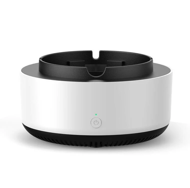 Smoke removal air purifier ashtray with advanced filtration system - stylish indoor odor simulator for clean air - Image 8