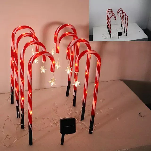 Solar Christmas Tree Ground Plug Light Decoration Landscape Lamp - Image 4