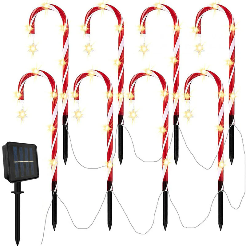 Solar Christmas Tree Ground Plug Light Decoration Landscape Lamp - Image 5