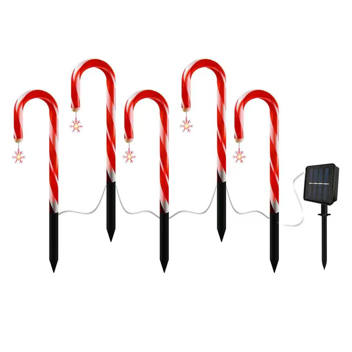 Solar Christmas Tree Ground Plug Light Decoration Landscape Lamp - Image 6