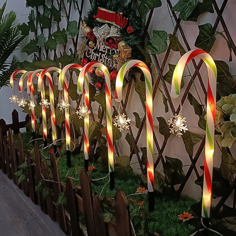 Solar Christmas Tree Ground Plug Light Decoration Landscape Lamp - Image 8
