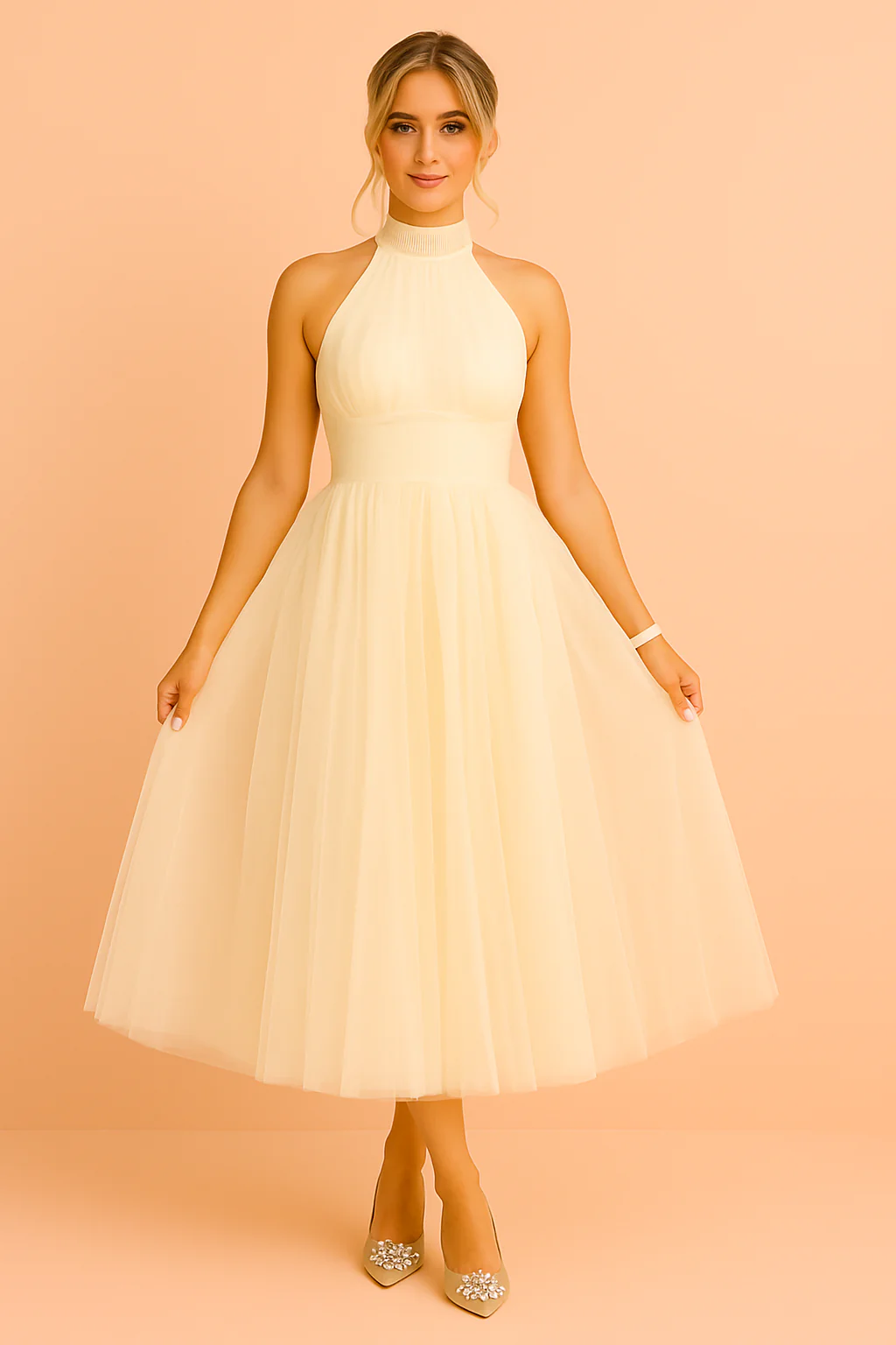 Sophie | Elegant Flared Dress - Image 5