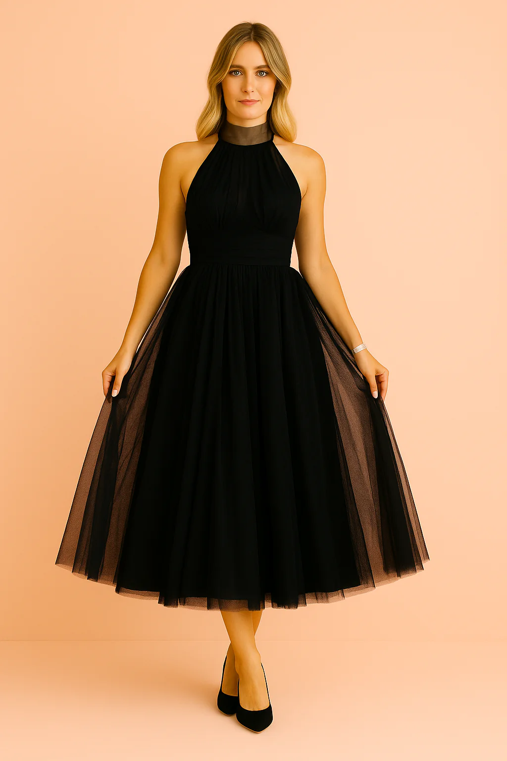 Sophie | Elegant Flared Dress - Image 6