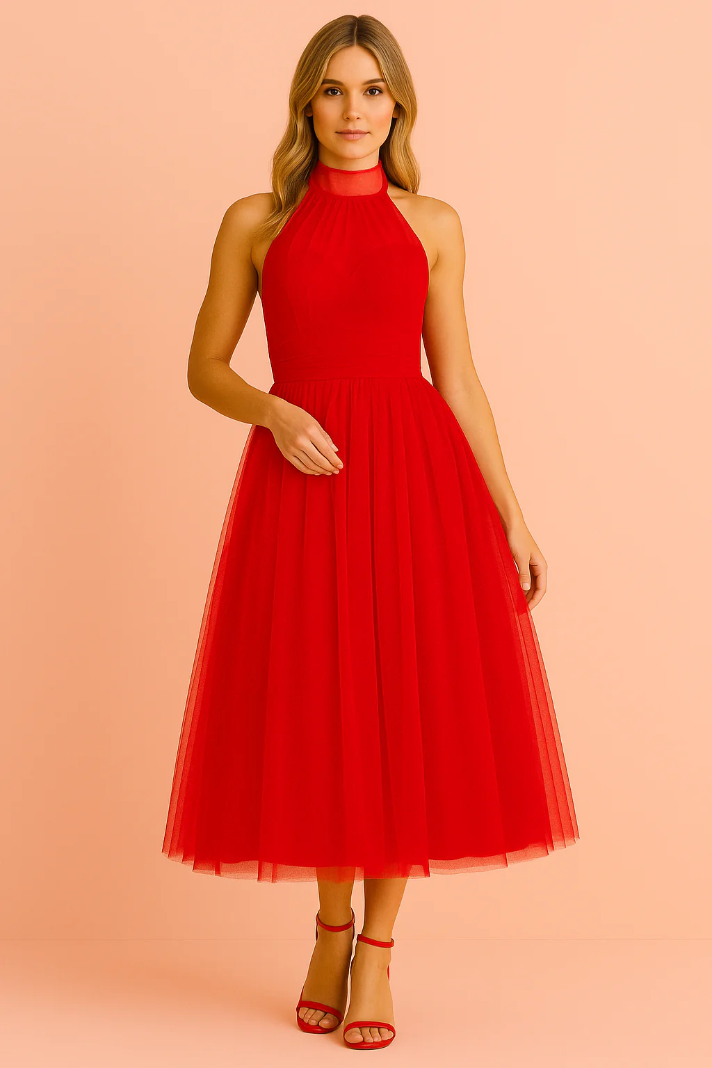 Sophie | Elegant Flared Dress - Image 7