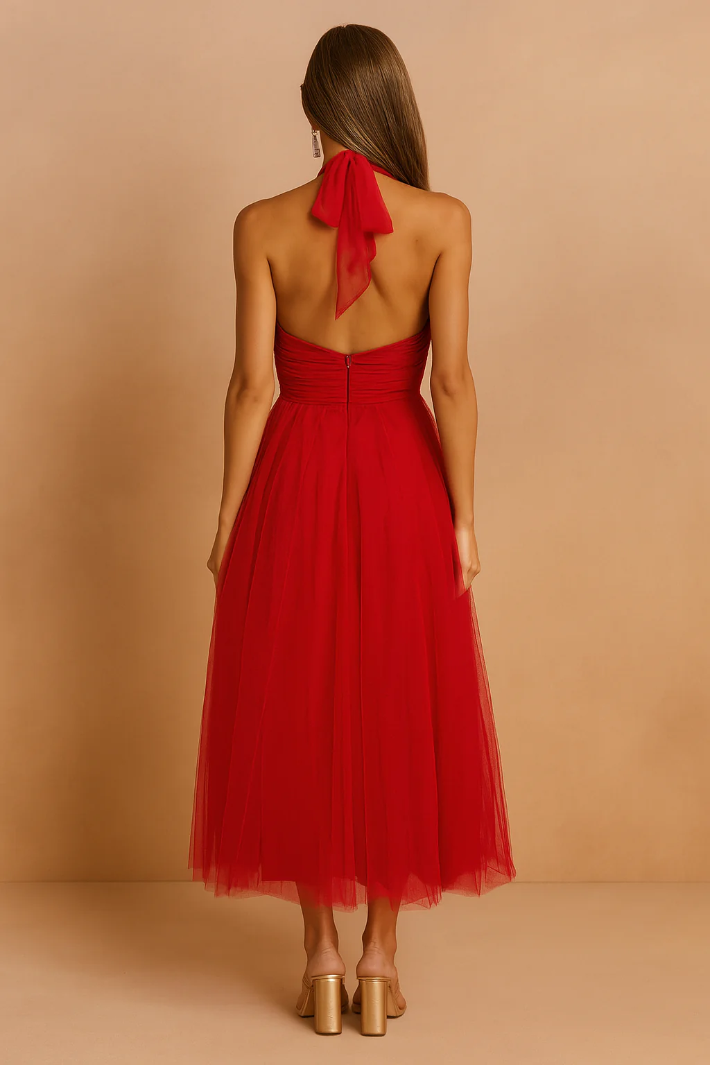 Sophie | Elegant Flared Dress - Image 9