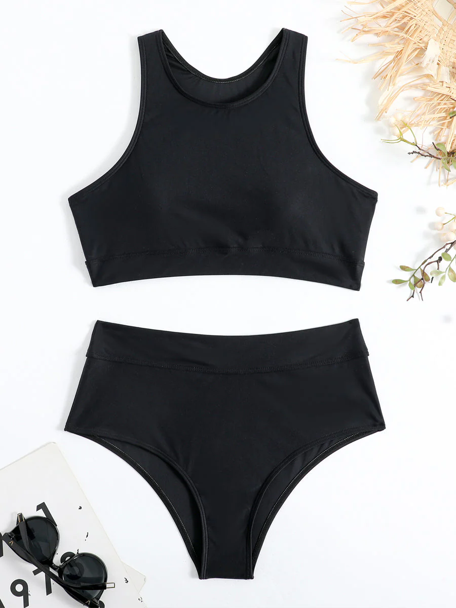Sporty high-fairing bikini with racerback top - Image 10
