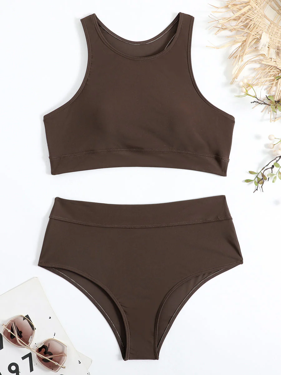 Sporty high-fairing bikini with racerback top - Image 9