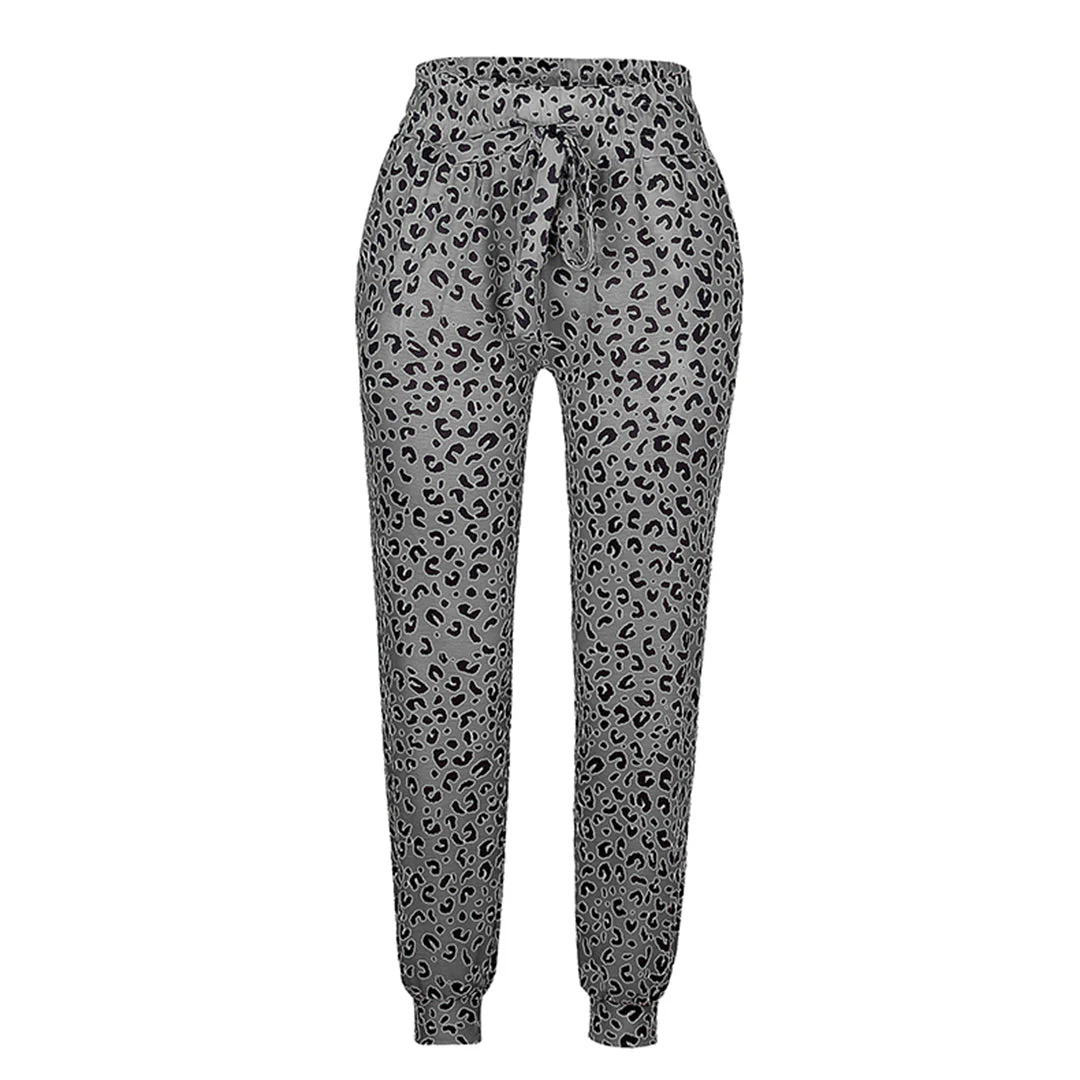 Talia | Comfy Leopard Print Trouser - Image 7