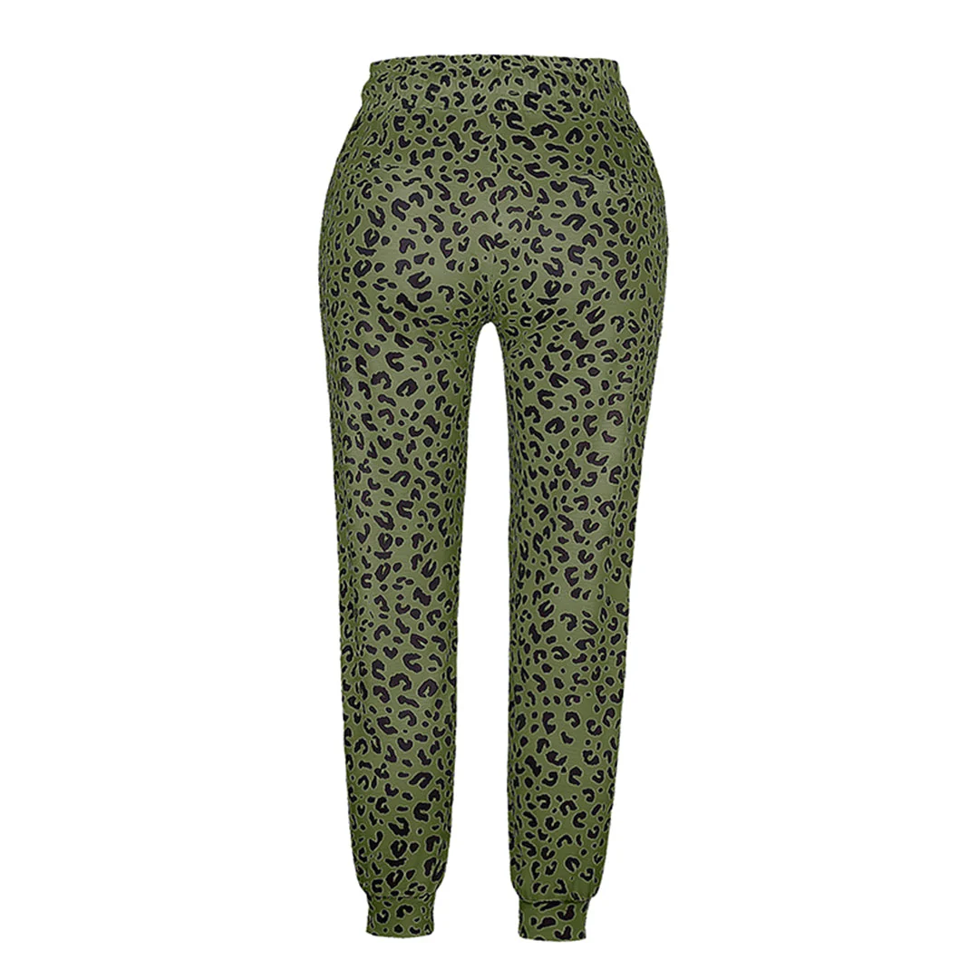 Talia | Comfy Leopard Print Trouser - Image 8