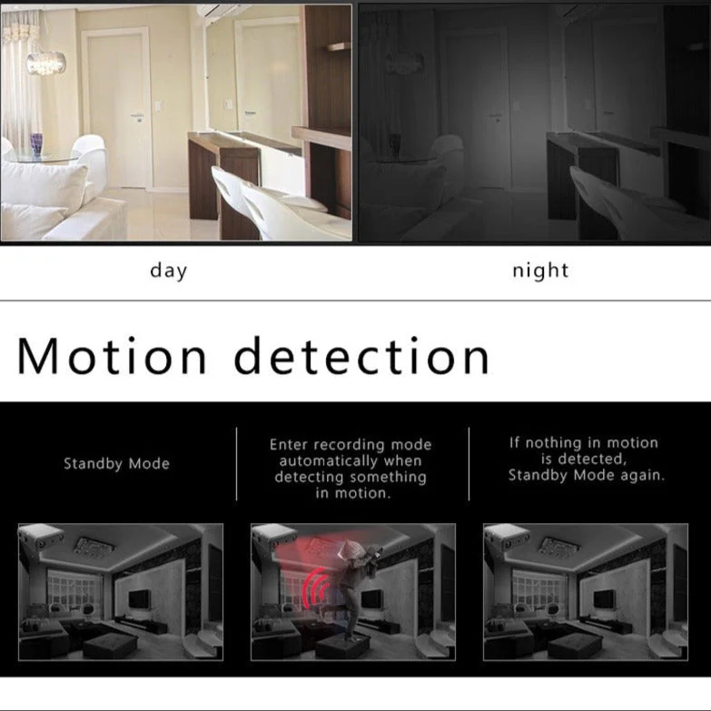 Ultra-compact Full HD mini camera with night vision and motion detection - Image 6
