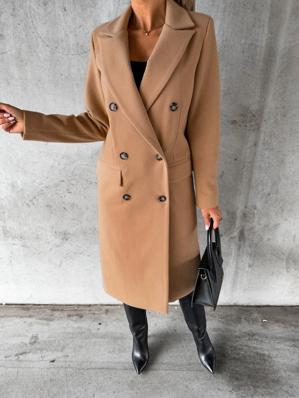 Women's Classic Cashmere Jacket Elegant Comfort Lightweight Softness - Image 3