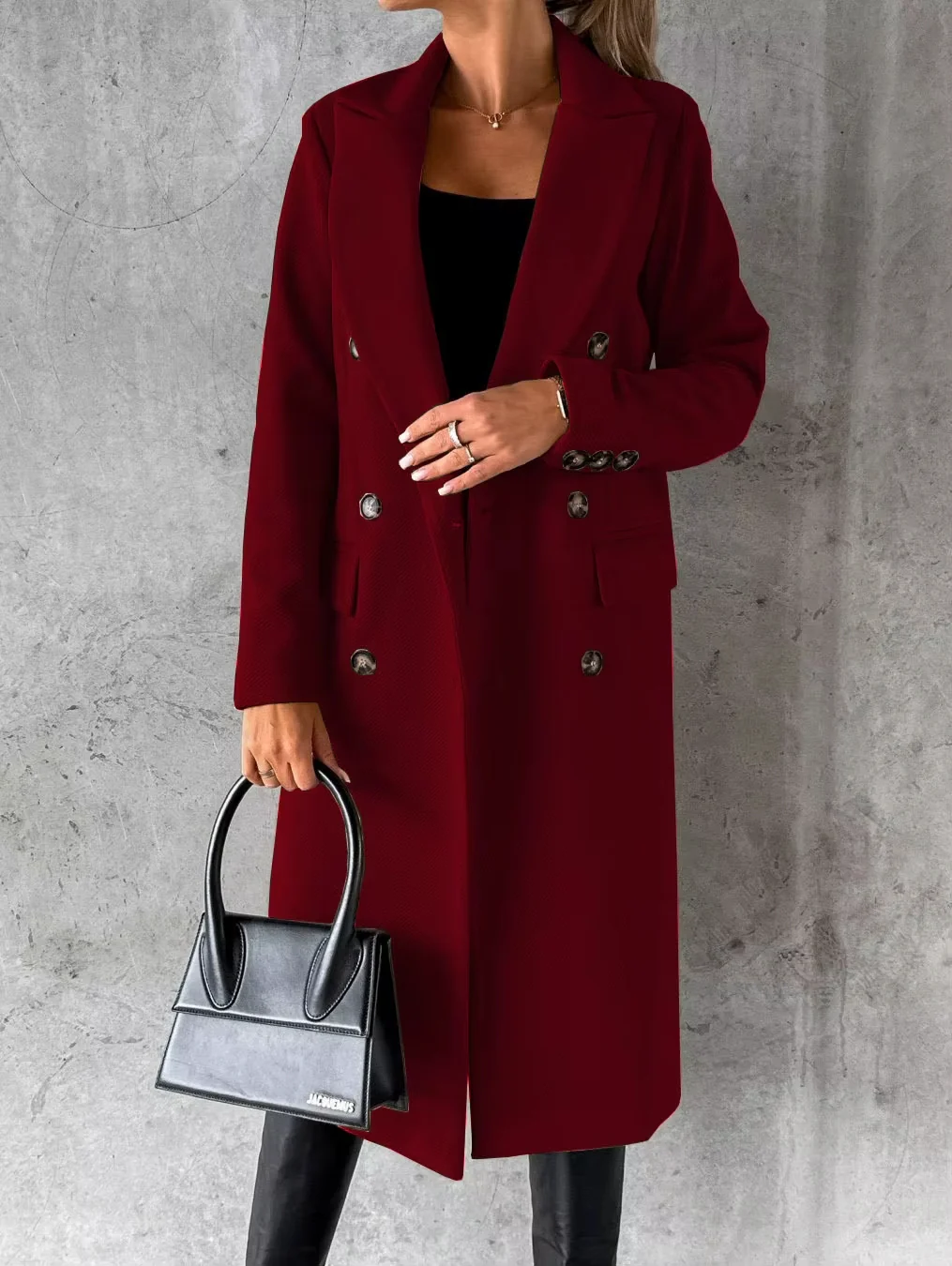 Women's Classic Cashmere Jacket Elegant Comfort Lightweight Softness - Image 6
