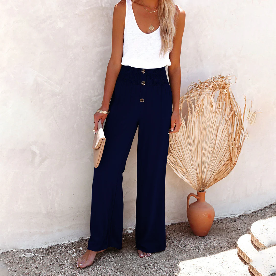 Vicky | Relaxed High-Waist Loose Pants - Image 5