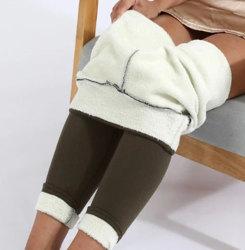 Warm Winter Fleece Leggings - Image 13
