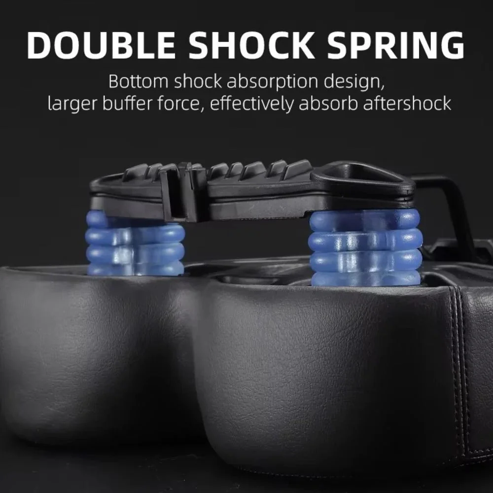 Wide Comfort Bike Seat with Extra-Wide Support and Shock Absorption – Ergonomic Bicycle Saddle for Maximum Comfort - Image 8