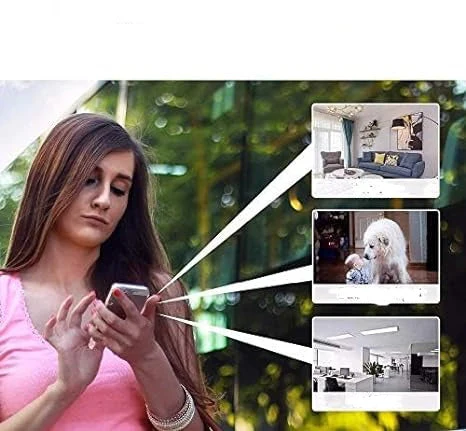 Wireless 1080p WiFi surveillance camera for indoor and outdoor use - Smart Home compatible, weatherproof design - Image 3