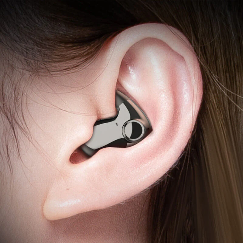 Wireless sleep headphones - invisible Bluetooth earbuds with IPX5 waterproof design for comfortable sleep