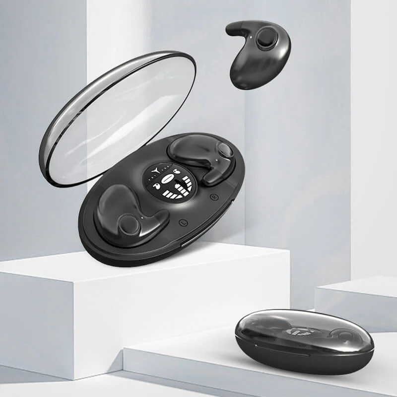 Wireless sleep headphones - invisible Bluetooth earbuds with IPX5 waterproof design for comfortable sleep - Image 6
