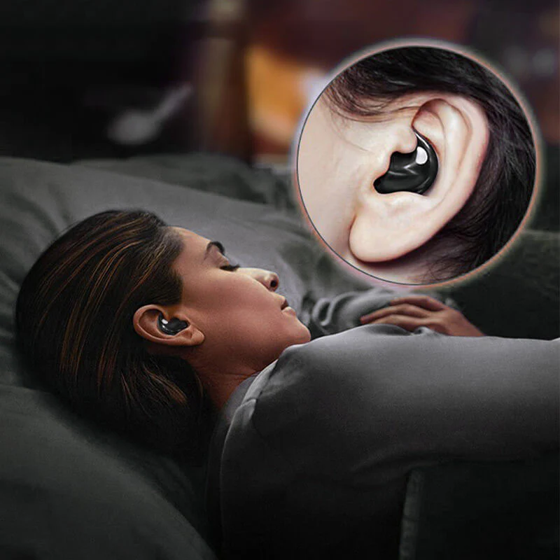 Wireless Sleep Headphones - Invisible Bluetooth Earbuds with IPX5 Waterproof Design for Comfortable Sleep - Image 2