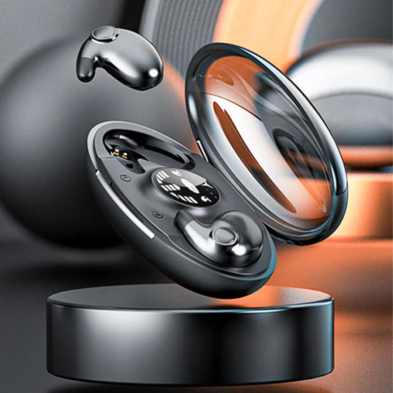 Wireless Sleep Headphones - Invisible Bluetooth Earbuds with IPX5 Waterproof Design for Comfortable Sleep - Image 4