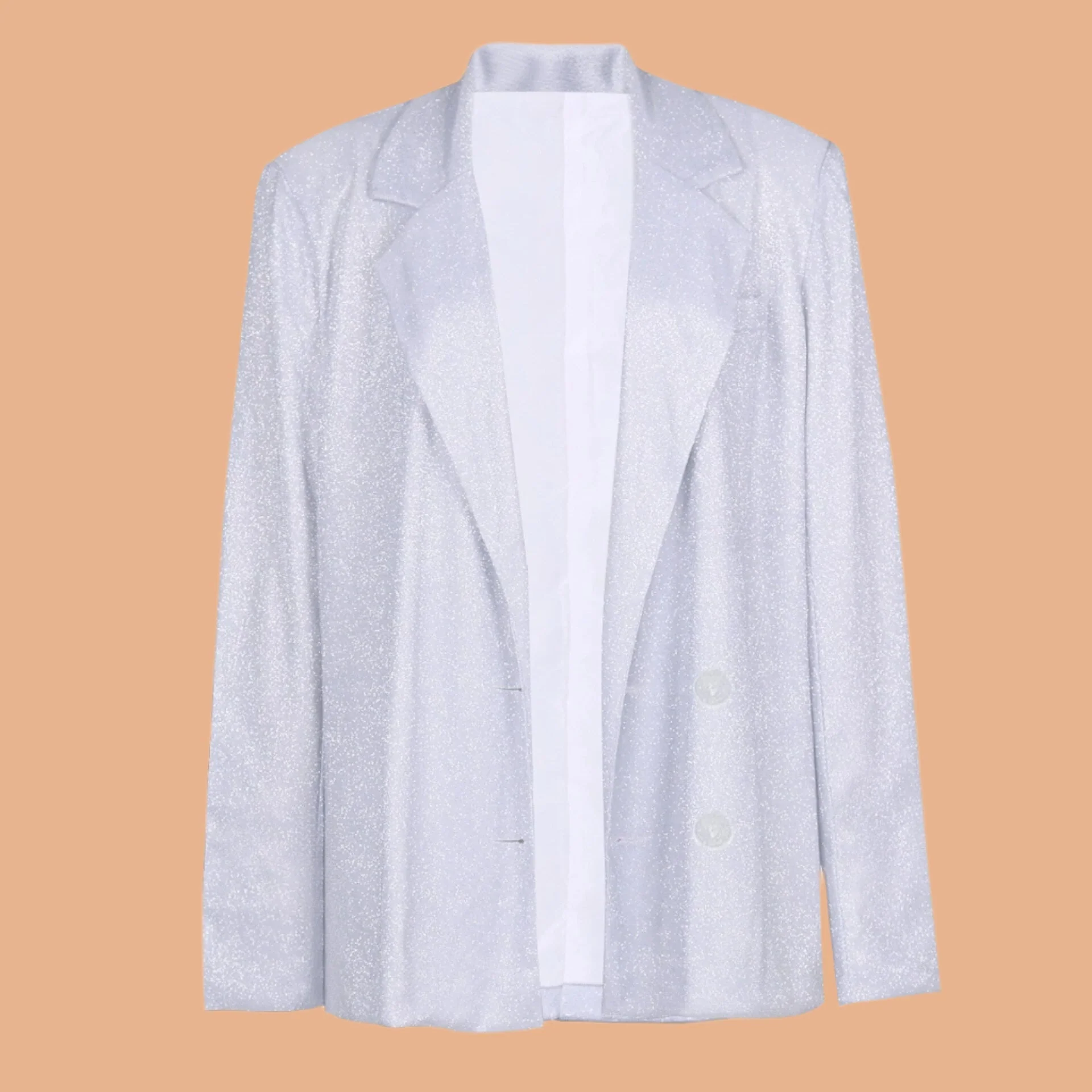 Women's Dazzling Sequin Blazer Set Stylish Evening Wear High-Quality Fabric - Image 5