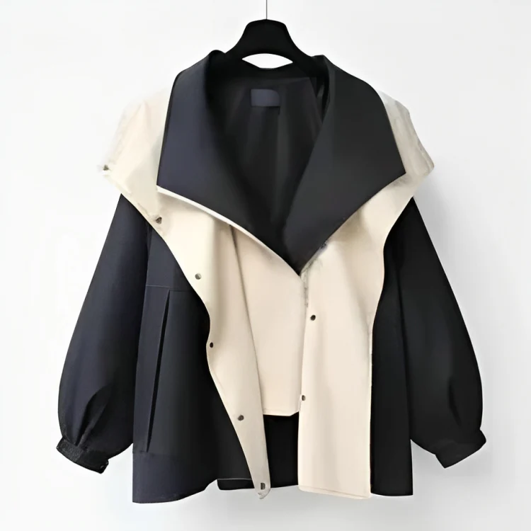 Women's Rain Jacket Waterproof Stylish Polyester - Image 6
