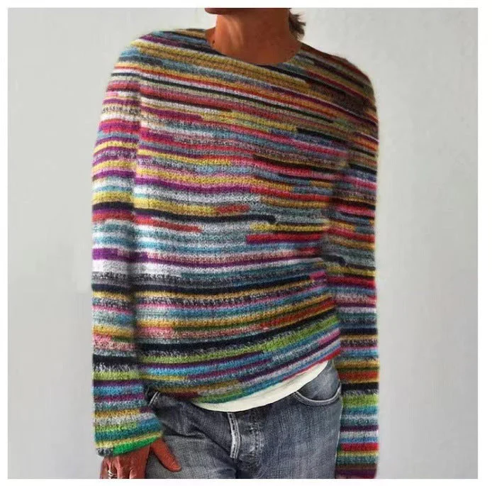 Women's Winter Sweater Vintage Design – Soft Knitted Sweater | DANIQUE - Image 2