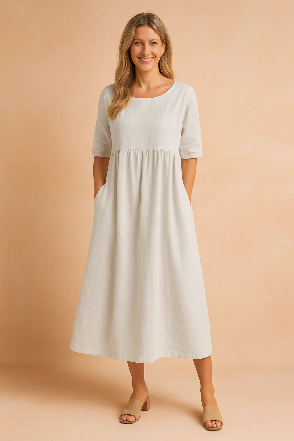 Zuzanna | Airy dress with pockets