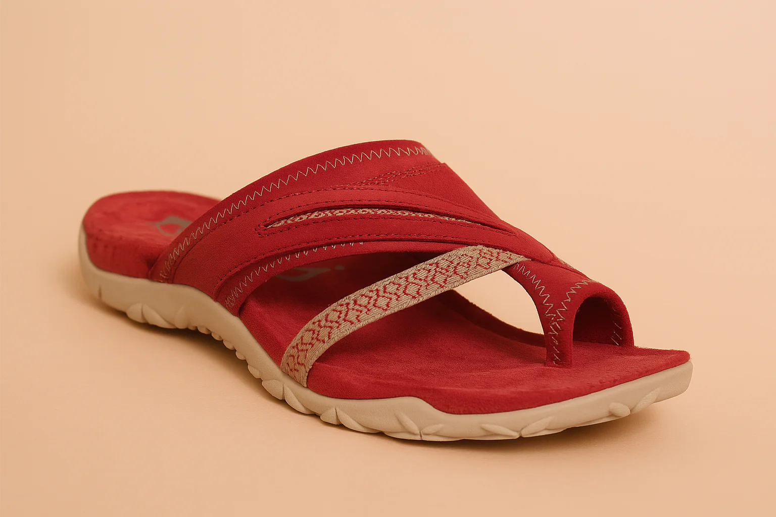 Zuzanna | Sporty flip-flops with a toe strap - Image 2